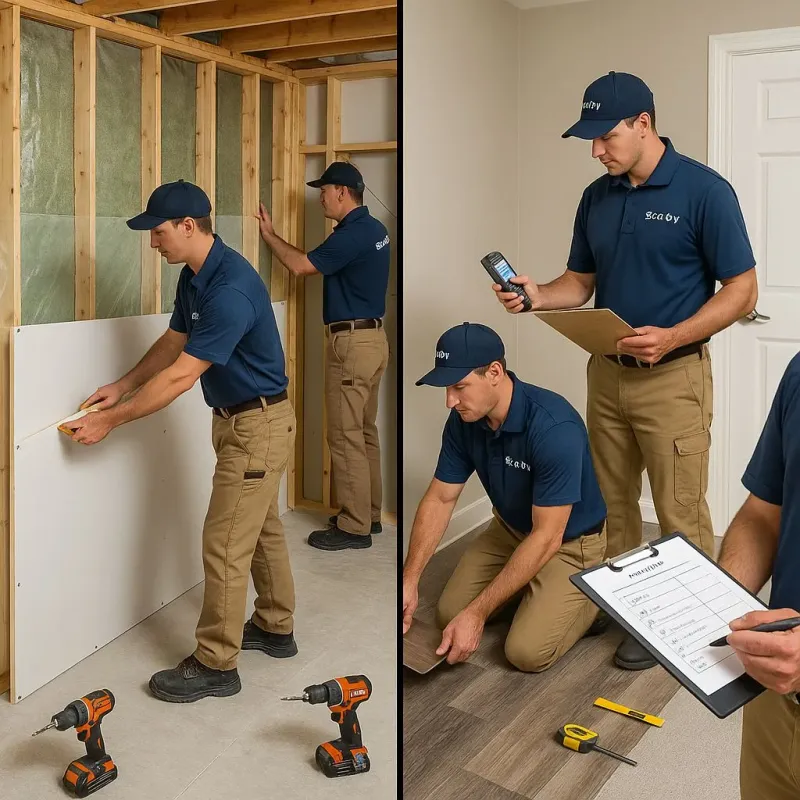 Repairs and Reconstruction process in Gorman, NC