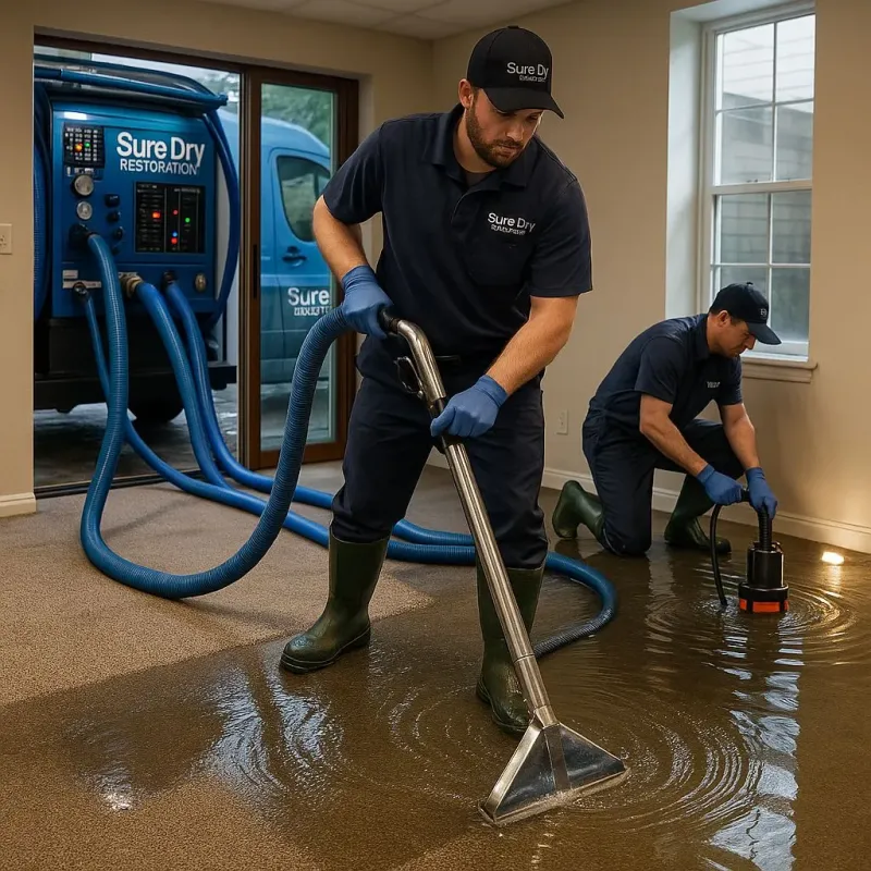 Water Extraction and Removal process in Gorman, NC